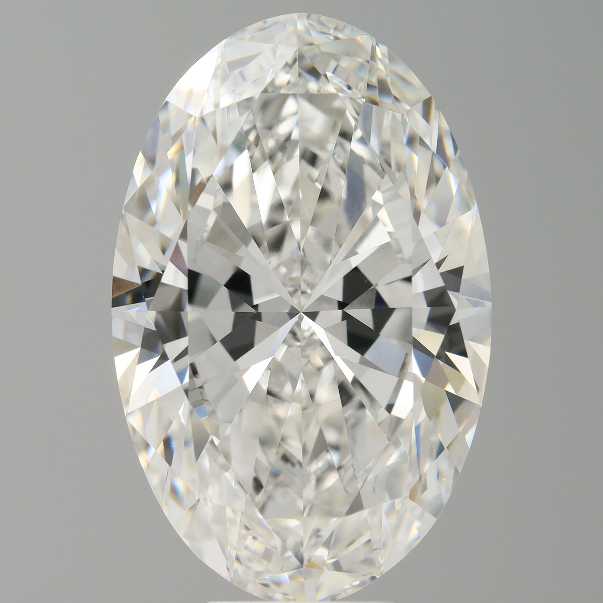 10.56 Carat Oval Shaped, Ideal Cut, F Color, VVS2 Clarity, IGI Certified Lab Grown Diamond