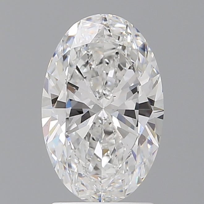 2.10 Carat Oval Shaped, Ideal Cut, E Color, VS2 Clarity, IGI Certified Lab Grown Diamond