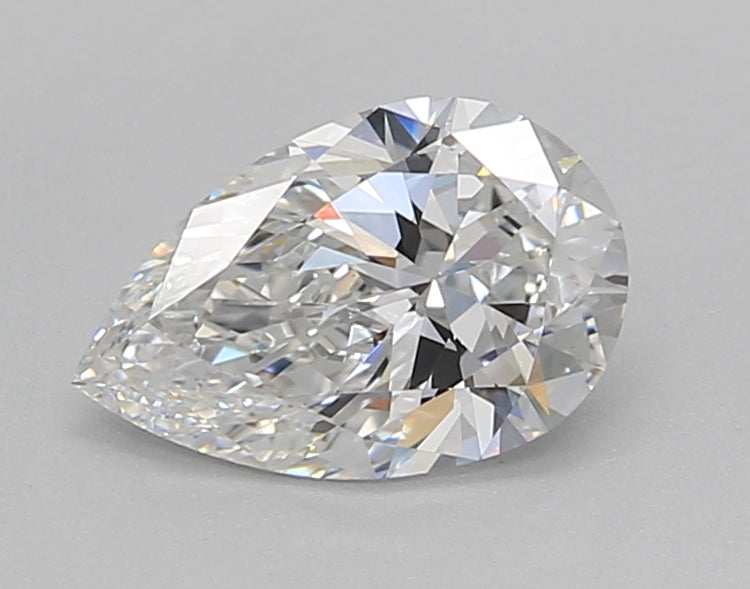 1.02 Carat Pear Shaped, Excellent Cut, D Color, VS1 Clarity, IGI Certified Lab Grown Diamond