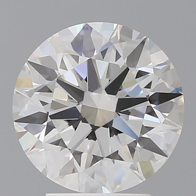3.56 Carat Round Shaped, Ideal Cut, F Color, VVS2 Clarity, IGI Certified Lab Grown Diamond