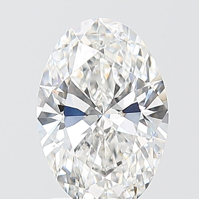 1.52 Carat Oval Shaped, Ideal Cut, E Color, VS1 Clarity, IGI Certified Lab Grown Diamond