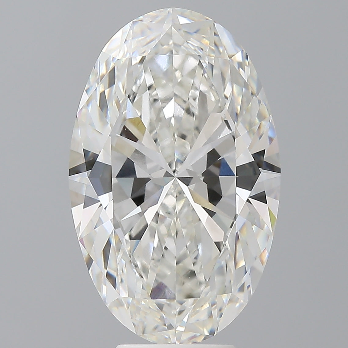 7.09 Carat Oval Shaped, Ideal Cut, F Color, VVS2 Clarity, IGI Certified Lab Grown Diamond
