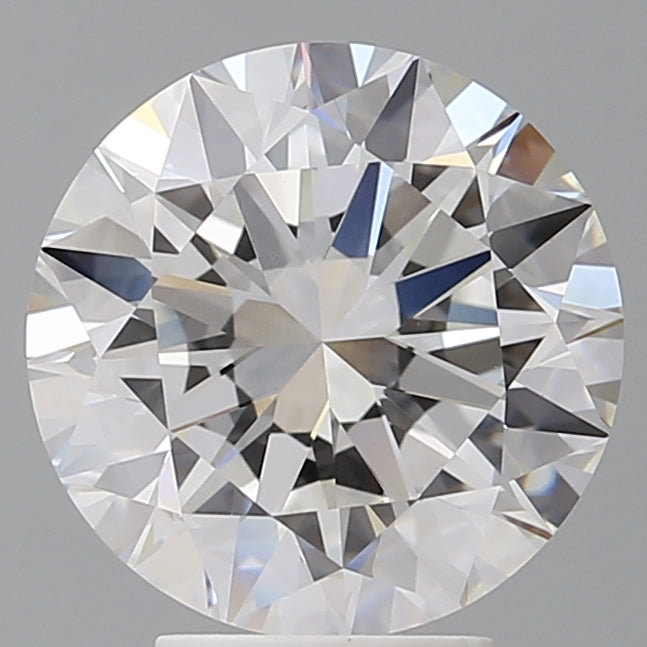4.54 Carat Round Shaped, Excellent Cut, E Color, VVS2 Clarity, IGI Certified Lab Grown Diamond