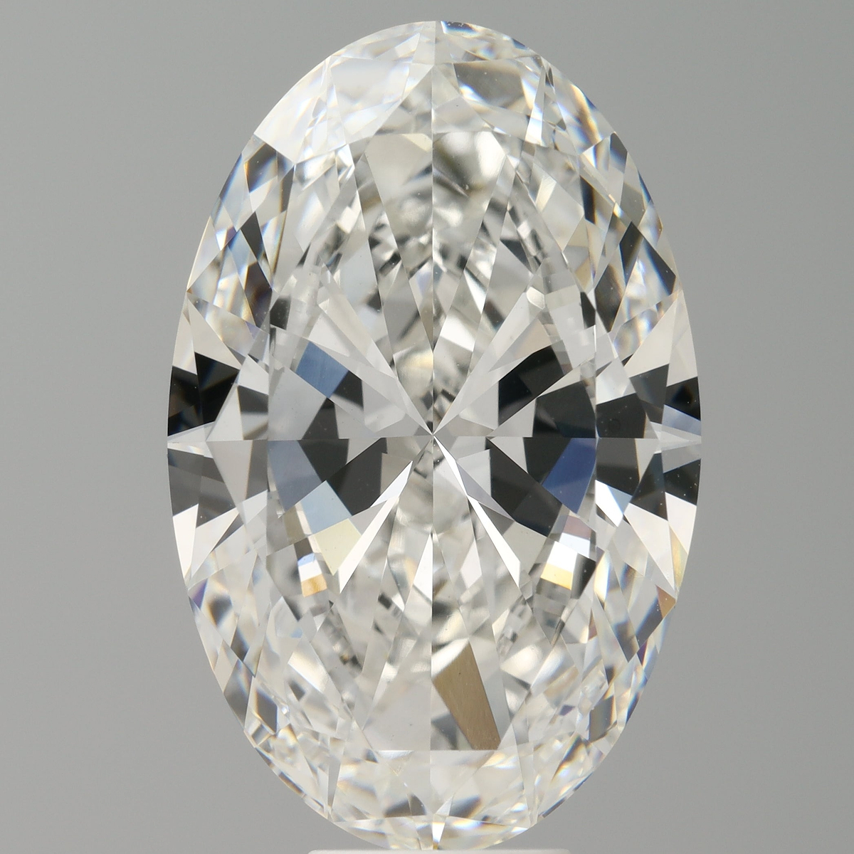9.92 Carat Oval Shaped, Excellent Cut, F Color, VVS2 Clarity, IGI Certified Lab Grown Diamond
