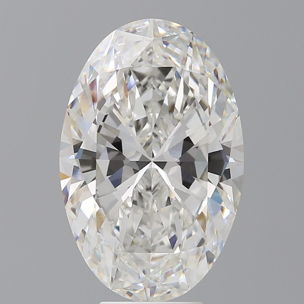 7.08 Carat Oval Shaped, Ideal Cut, F Color, VVS2 Clarity, IGI Certified Lab Grown Diamond