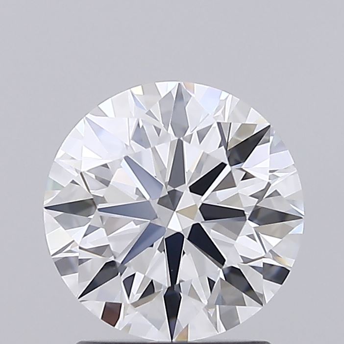 1.54 Carat Round Shaped, Ideal Cut, D Color, IF Clarity, IGI Certified Lab Grown Diamond