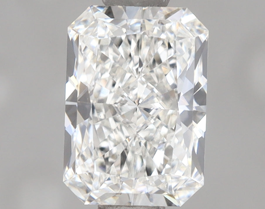 1.06 Carat Radiant Shaped, Ideal Cut, E Color, VVS1 Clarity, IGI Certified Lab Grown Diamond