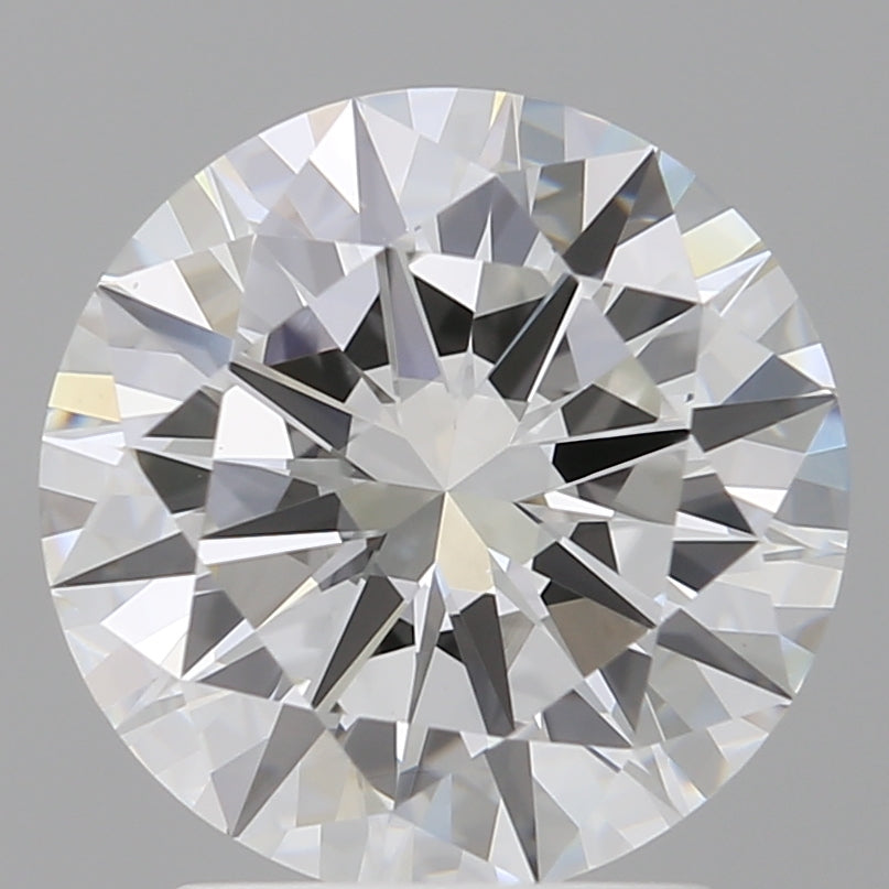 2.50 Carat Round Shaped, Excellent Cut, E Color, VS1 Clarity, IGI Certified Lab Grown Diamond