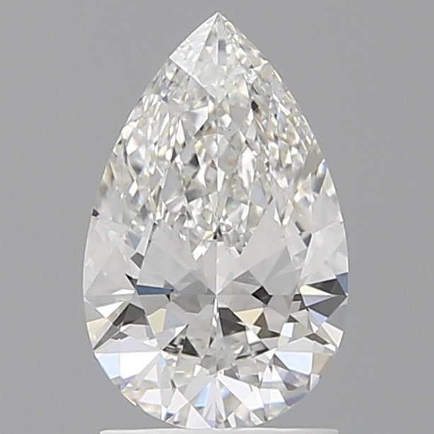 1.59 Carat Pear Shaped, Ideal Cut, F Color, VVS2 Clarity, IGI Certified Lab Grown Diamond