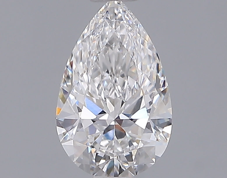 1.04 Carat Pear Shaped, Ideal Cut, D Color, VVS2 Clarity, IGI Certified Lab Grown Diamond
