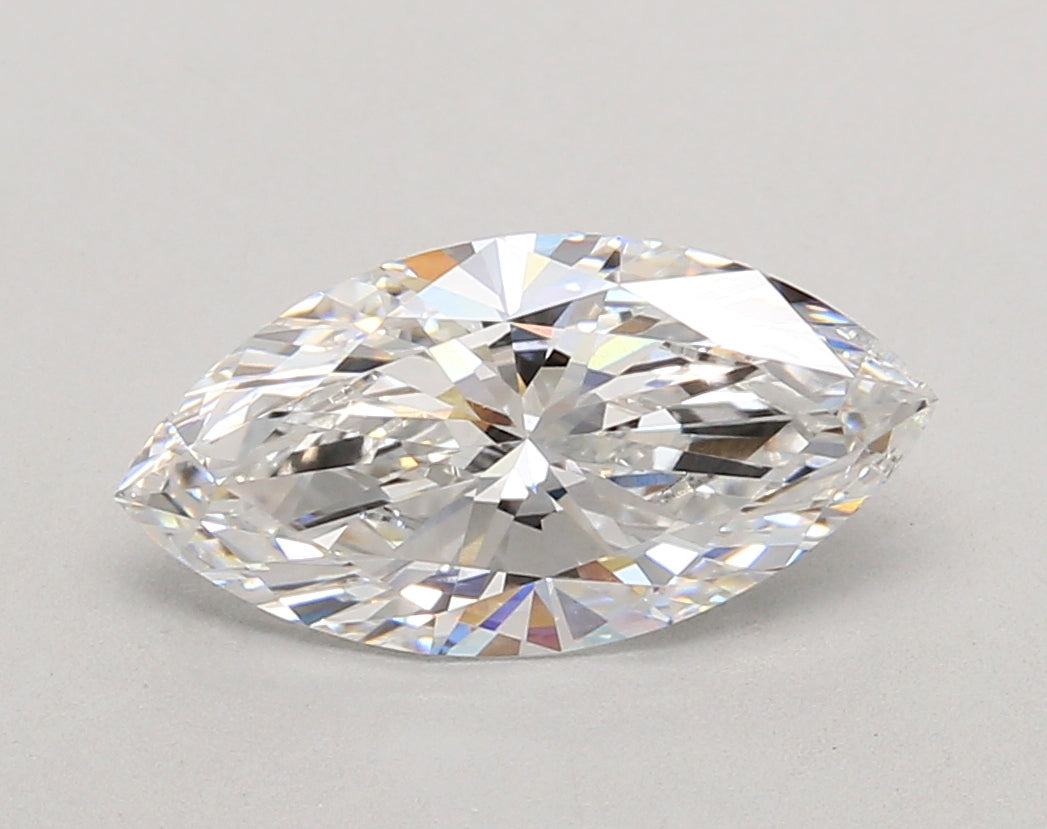 2.07 Carat Marquise Shaped, Ideal Cut, D Color, VVS1 Clarity, IGI Certified Lab Grown Diamond