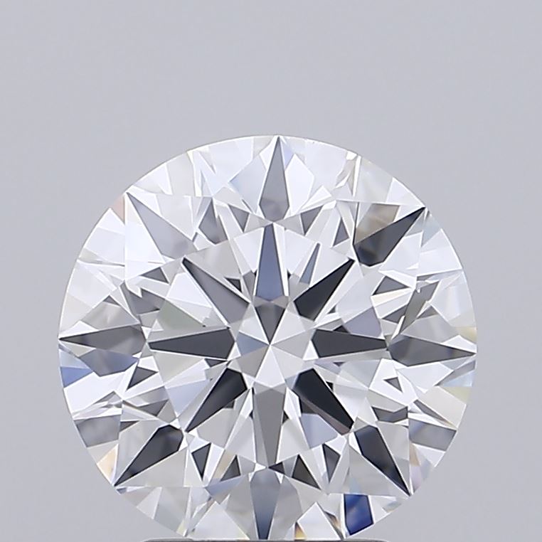 3.10 Carat Round Shaped, Ideal Cut, D Color, IF Clarity, IGI Certified Lab Grown Diamond