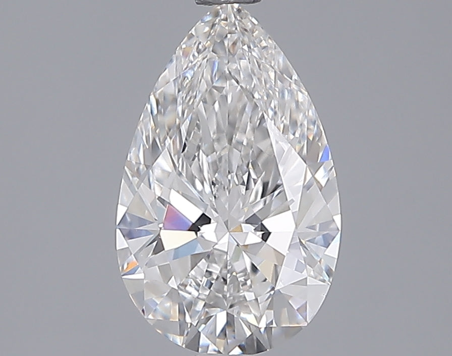 1.52 Carat Pear Shaped, Ideal Cut, E Color, VVS2 Clarity, IGI Certified Lab Grown Diamond