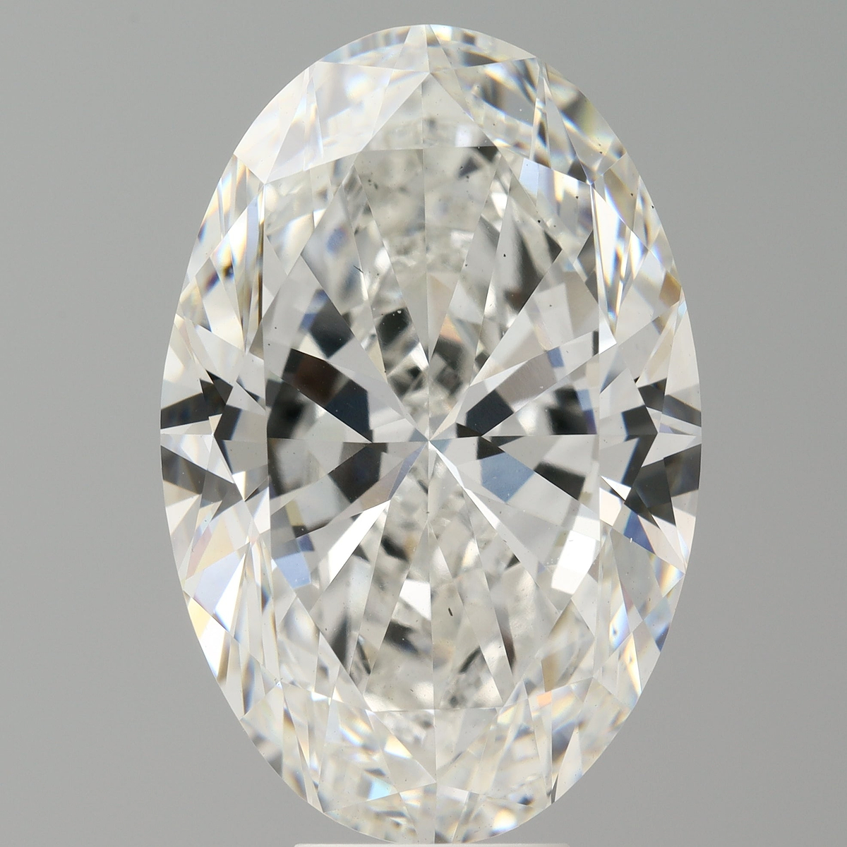 10.01 Carat Oval Shaped, Ideal Cut, F Color, VS2 Clarity, IGI Certified Lab Grown Diamond