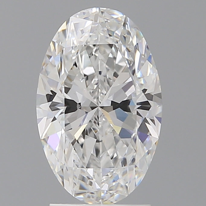 2.58 Carat Oval Shaped, Ideal Cut, D Color, VS1 Clarity, IGI Certified Lab Grown Diamond
