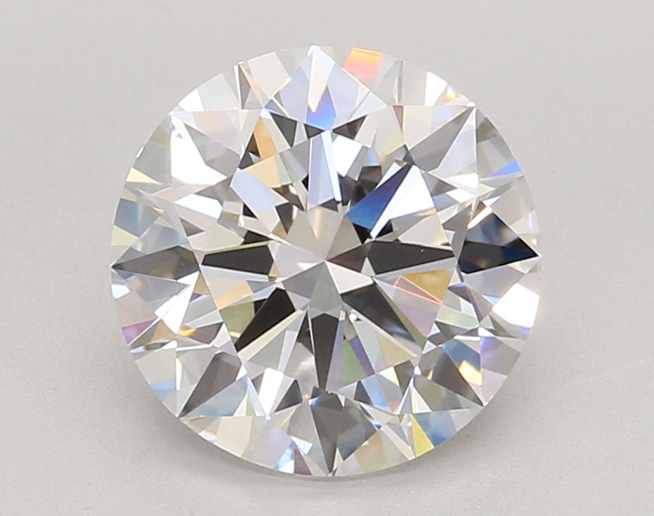 3.50 Carat Round Shaped, Excellent Cut, F Color, VVS2 Clarity, IGI Certified Lab Grown Diamond