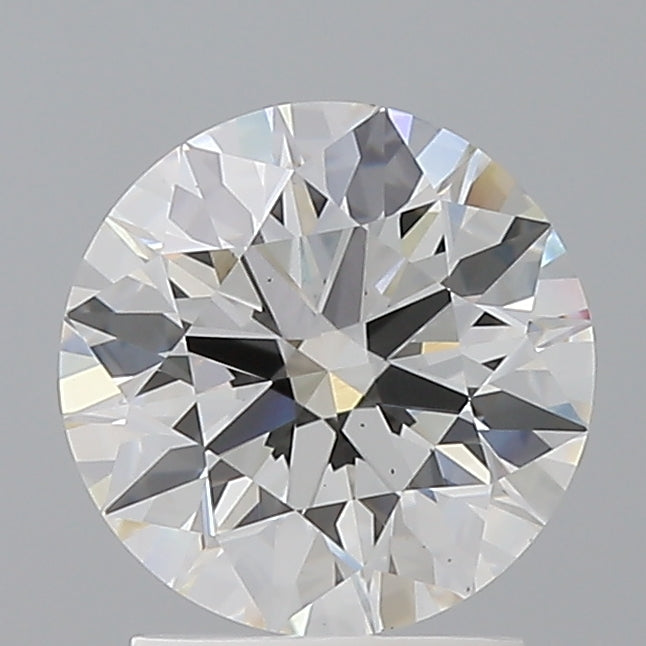 2.03 Carat Round Shaped, Ideal Cut, F Color, VS2 Clarity, IGI Certified Lab Grown Diamond