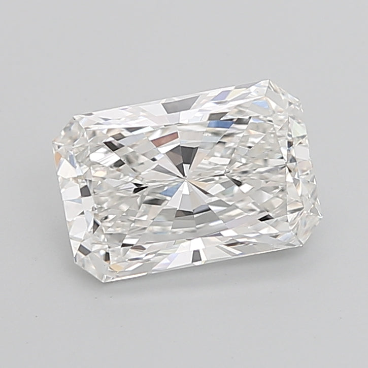 4.04 Carat Radiant Shaped, Ideal Cut, F Color, VS1 Clarity, IGI Certified Lab Grown Diamond