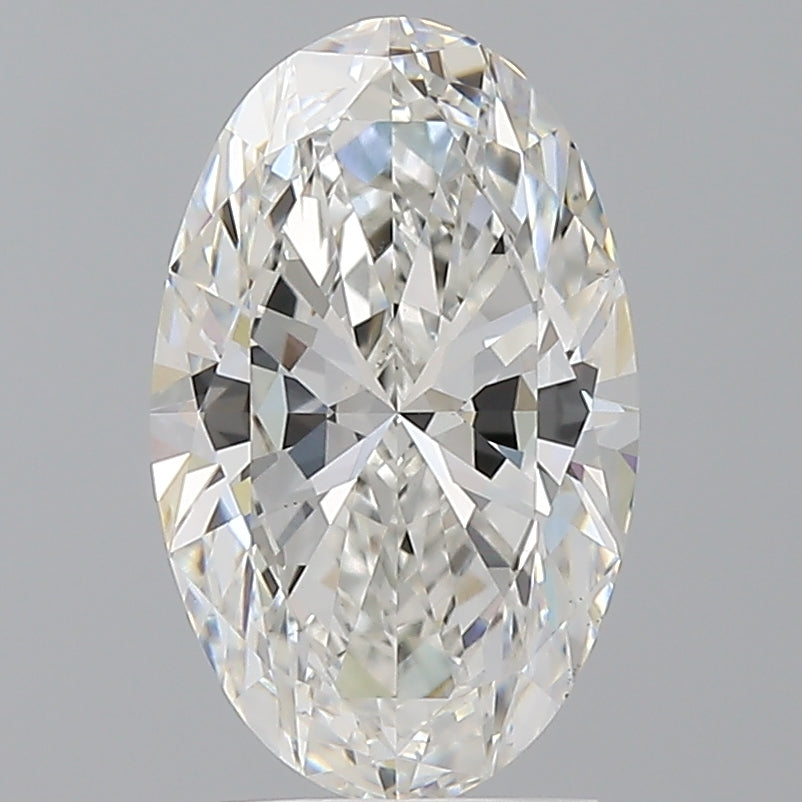 2.56 Carat Oval Shaped, Ideal Cut, F Color, VS1 Clarity, IGI Certified Lab Grown Diamond