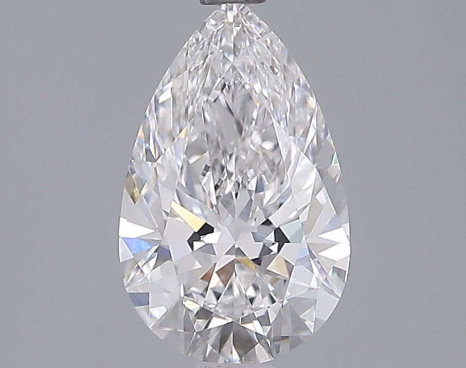 1.56 Carat Pear Shaped, Ideal Cut, D Color, VVS2 Clarity, IGI Certified Lab Grown Diamond