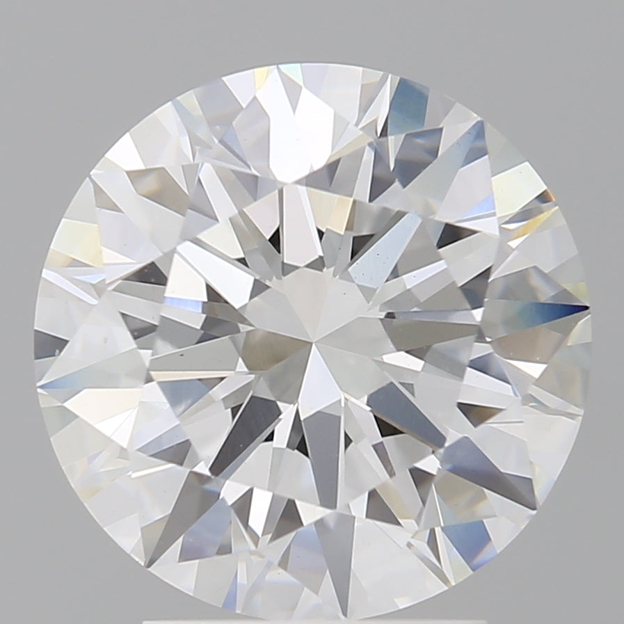3.50 Carat Round Shaped, Ideal Cut, E Color, VVS2 Clarity, IGI Certified Lab Grown Diamond