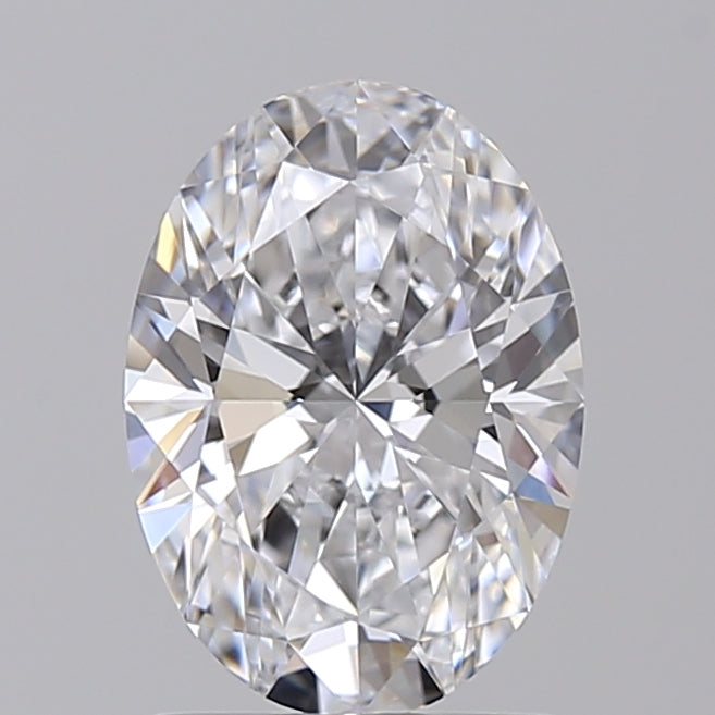 1.55 Carat Oval Shaped, Ideal Cut, D Color, VVS1 Clarity, IGI Certified Lab Grown Diamond