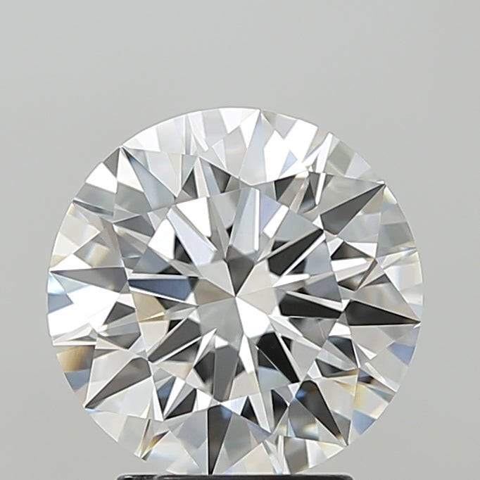 3.09 Carat Round Shaped, Ideal Cut, F Color, VVS2 Clarity, IGI Certified Lab Grown Diamond