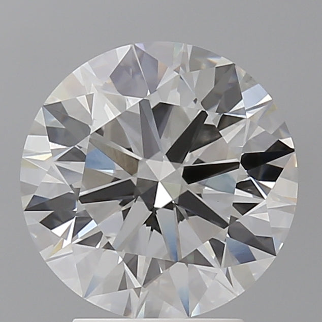 3.41 Carat Round Shaped, Ideal Cut, F Color, VVS2 Clarity, IGI Certified Lab Grown Diamond