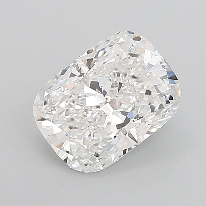6.06 Carat Cushion Shaped, Ideal Cut, E Color, VVS2 Clarity, IGI Certified Lab Grown Diamond