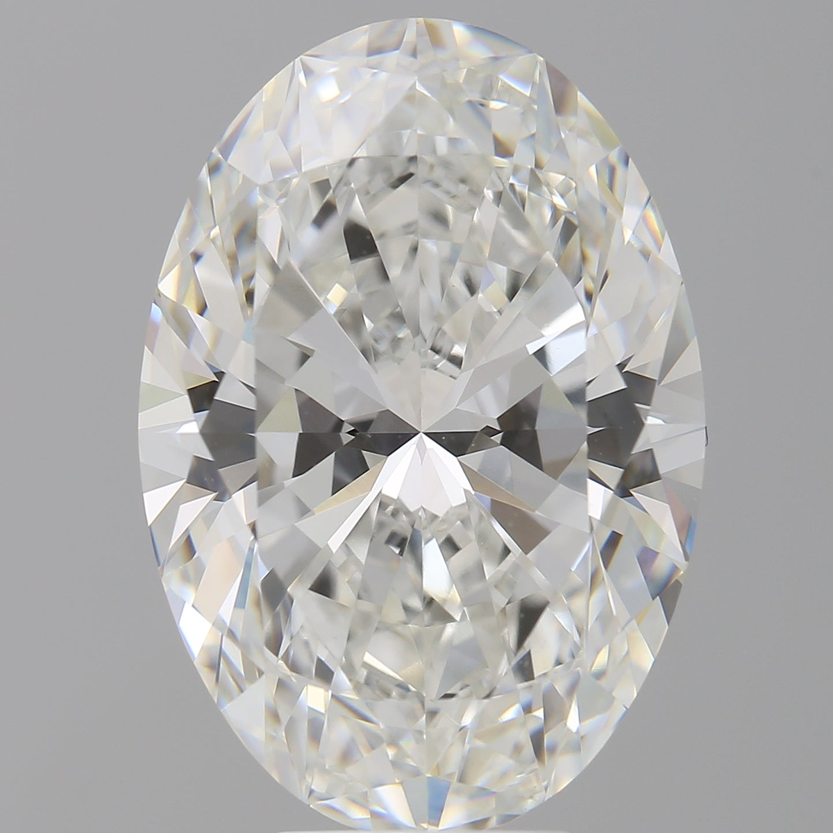 8.10 Carat Oval Shaped, Ideal Cut, F Color, VVS2 Clarity, IGI Certified Lab Grown Diamond