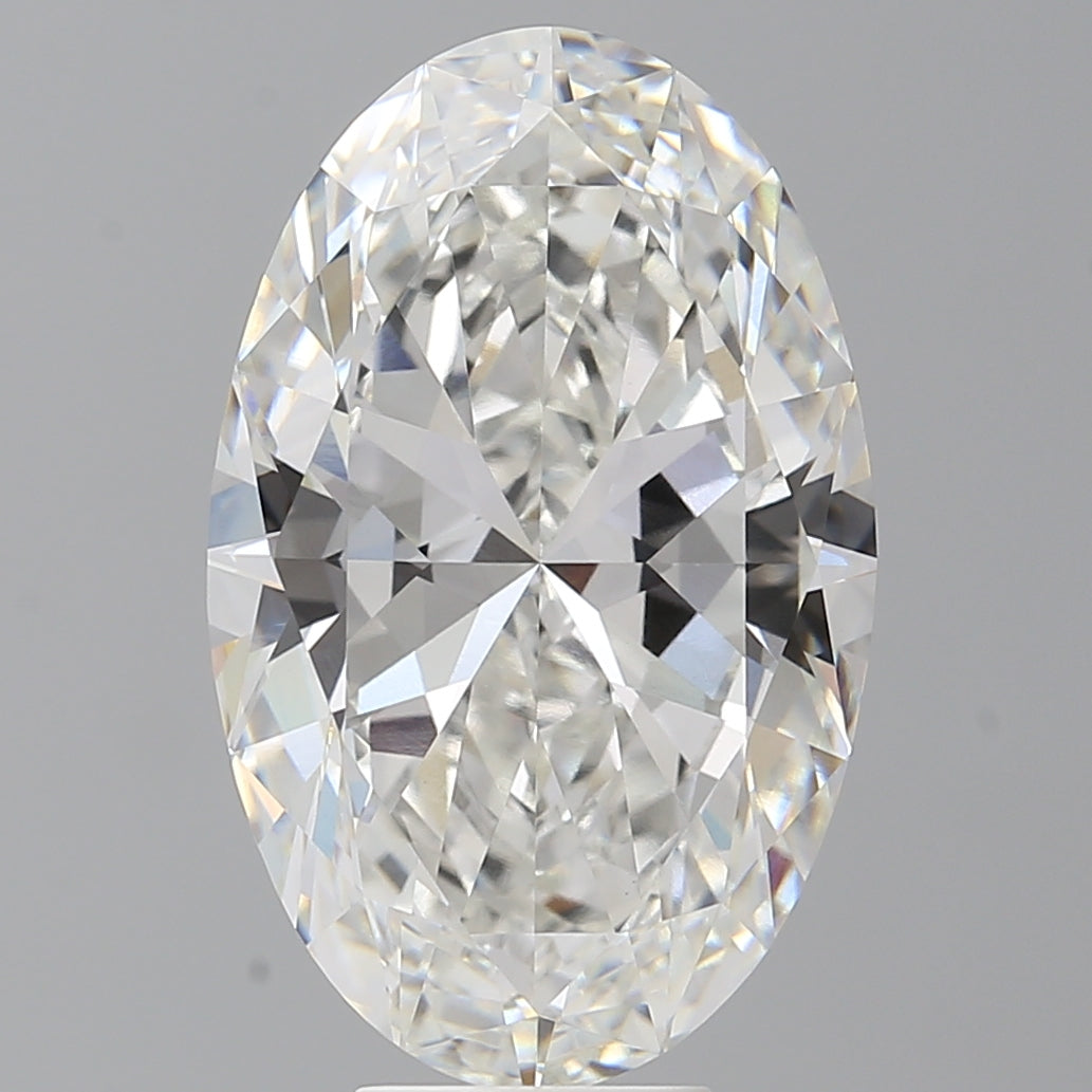 8.52 Carat Oval Shaped, Ideal Cut, F Color, VVS2 Clarity, IGI Certified Lab Grown Diamond