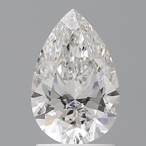 1.59 Carat Pear Shaped, Ideal Cut, E Color, VVS2 Clarity, IGI Certified Lab Grown Diamond