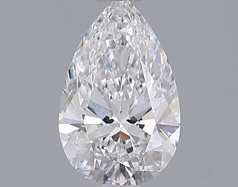 1.06 Carat Pear Shaped, Ideal Cut, D Color, VVS2 Clarity, IGI Certified Lab Grown Diamond