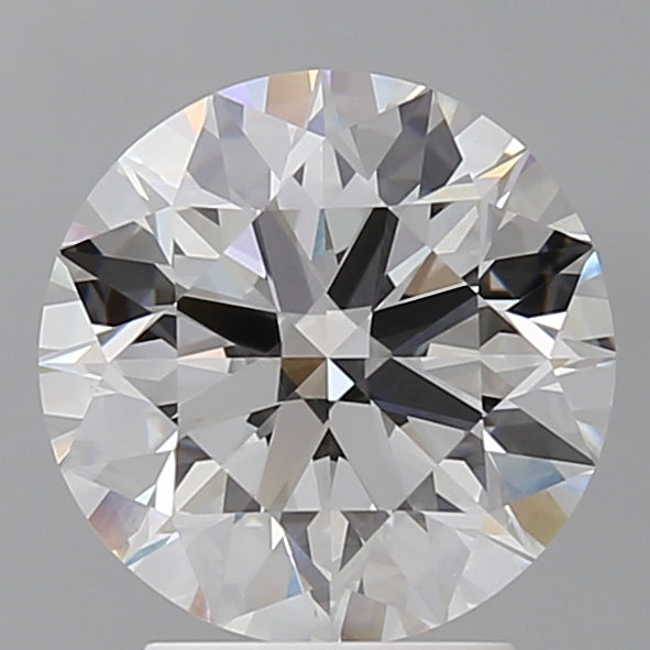 3.07 Carat Round Shaped, Ideal Cut, F Color, VVS2 Clarity, IGI Certified Lab Grown Diamond