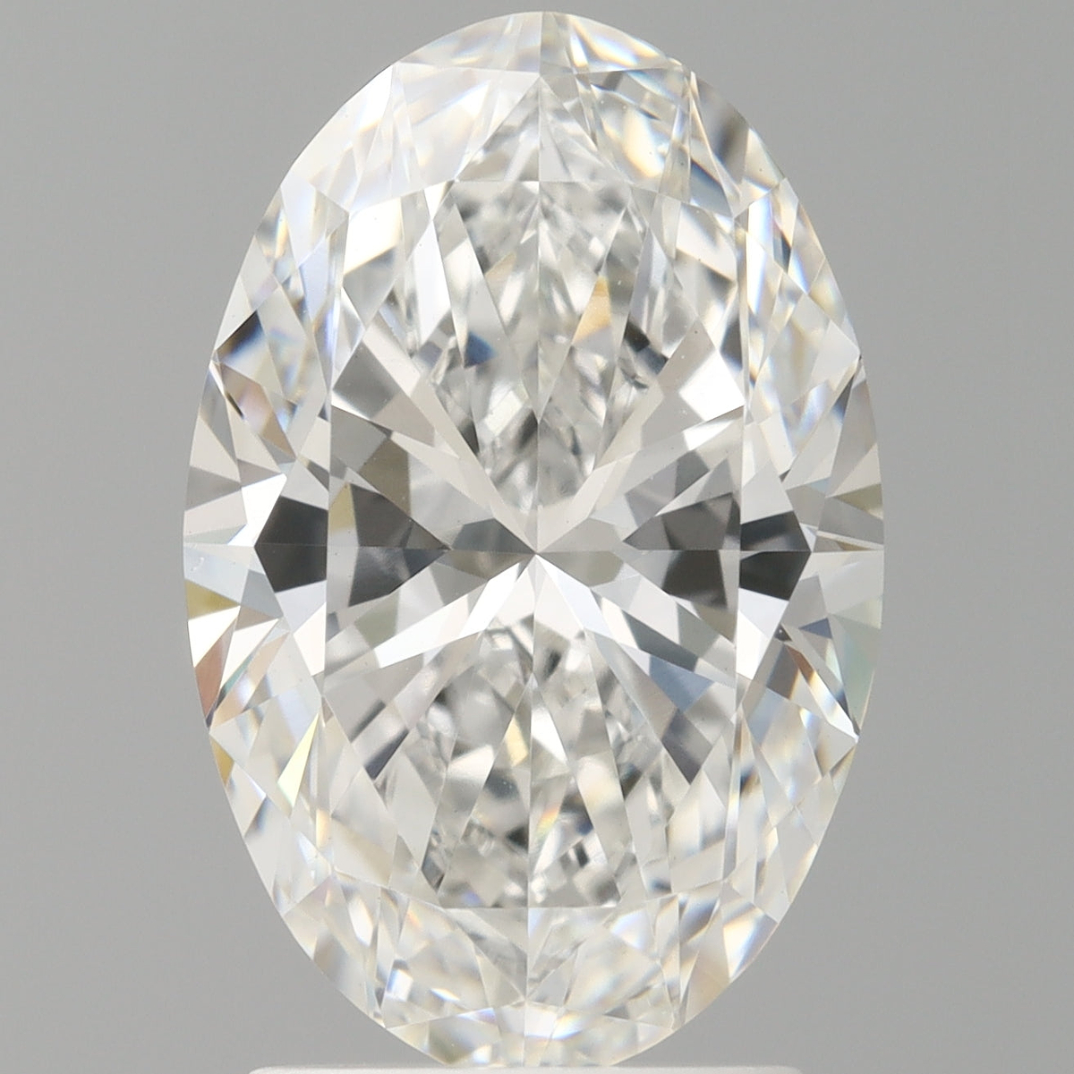 2.54 Carat Oval Shaped, Ideal Cut, E Color, VVS2 Clarity, IGI Certified Lab Grown Diamond