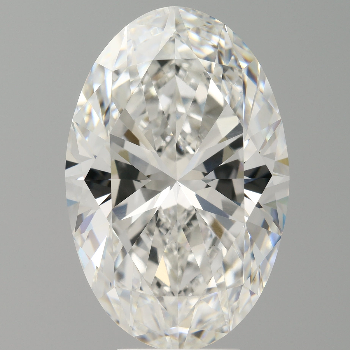 7.58 Carat Oval Shaped, Ideal Cut, E Color, VVS2 Clarity, IGI Certified Lab Grown Diamond