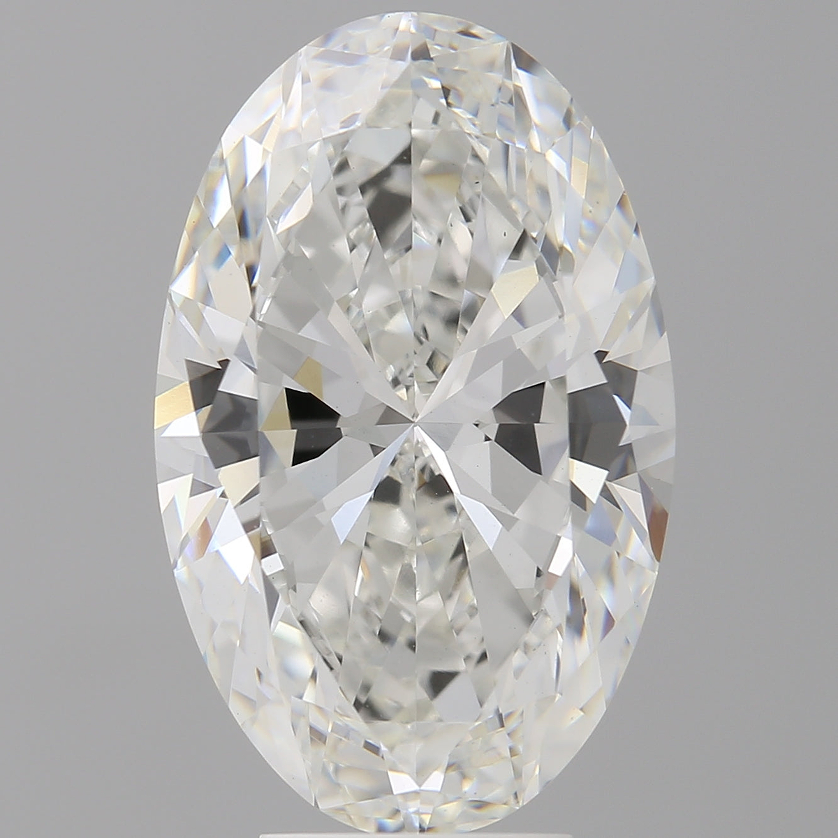 6.02 Carat Oval Shaped, Ideal Cut, F Color, VVS2 Clarity, IGI Certified Lab Grown Diamond