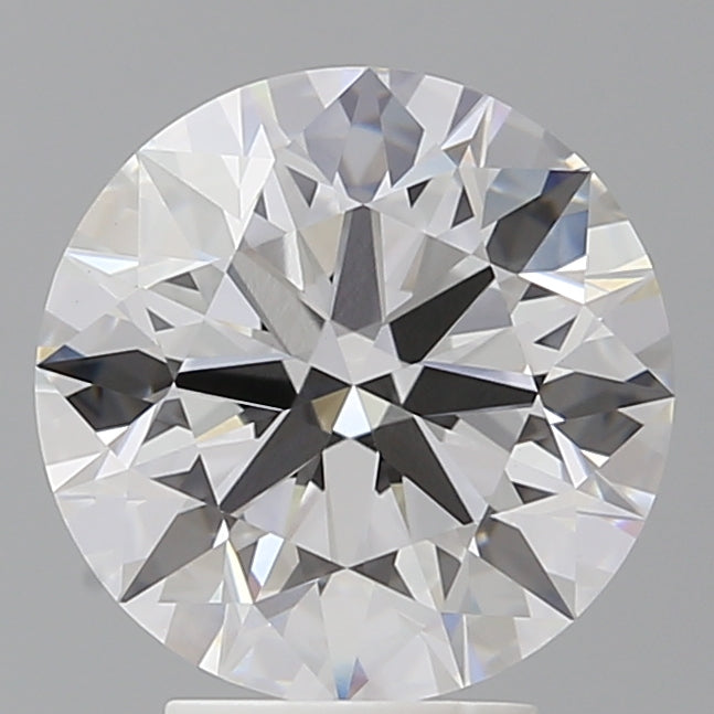4.02 Carat Round Shaped, Ideal Cut, E Color, VVS2 Clarity, IGI Certified Lab Grown Diamond