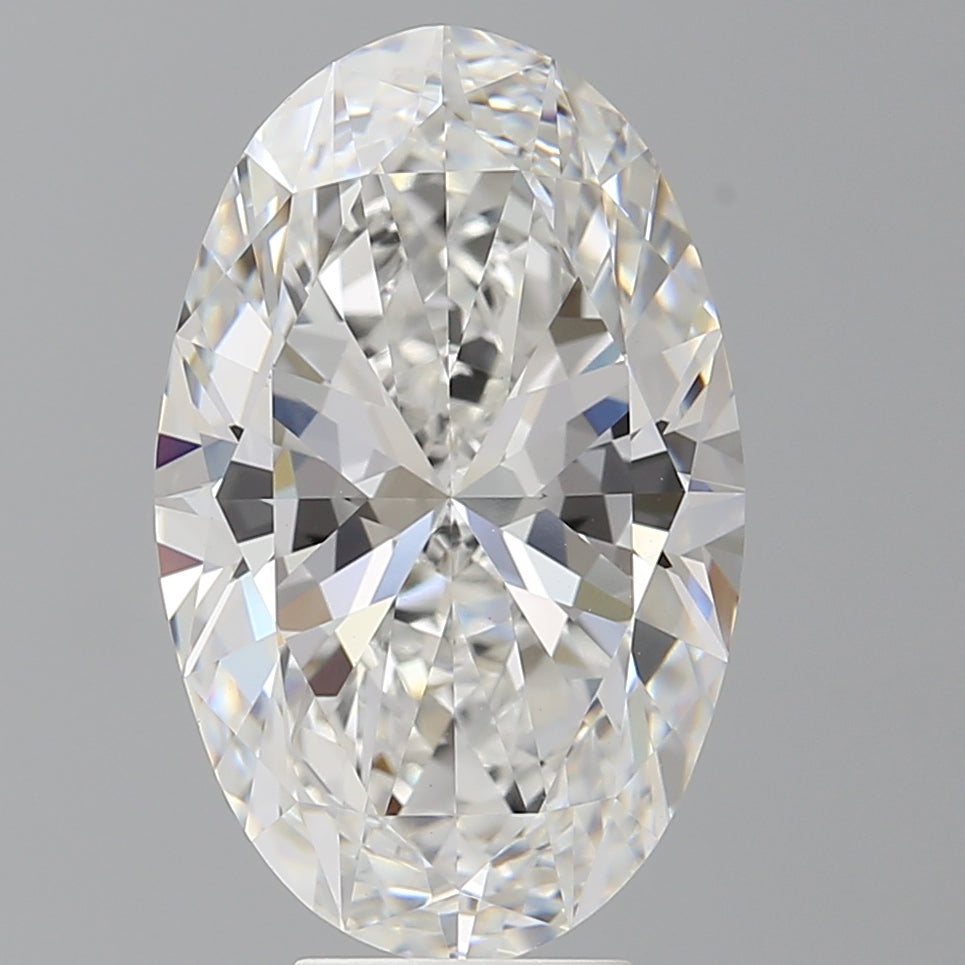 6.60 Carat Oval Shaped, Ideal Cut, E Color, VVS2 Clarity, IGI Certified Lab Grown Diamond
