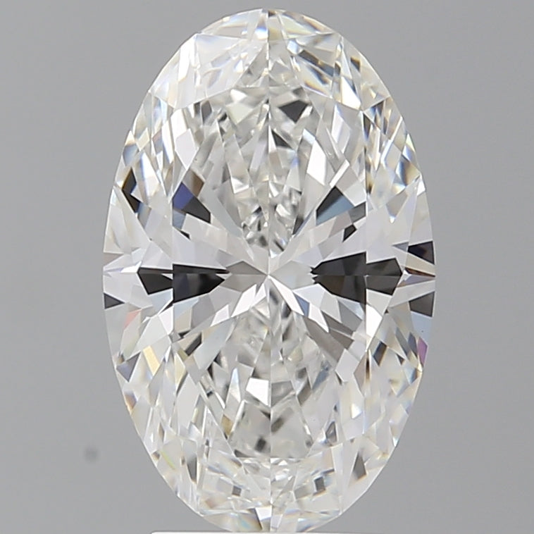 3.58 Carat Oval Shaped, Ideal Cut, E Color, VVS2 Clarity, IGI Certified Lab Grown Diamond