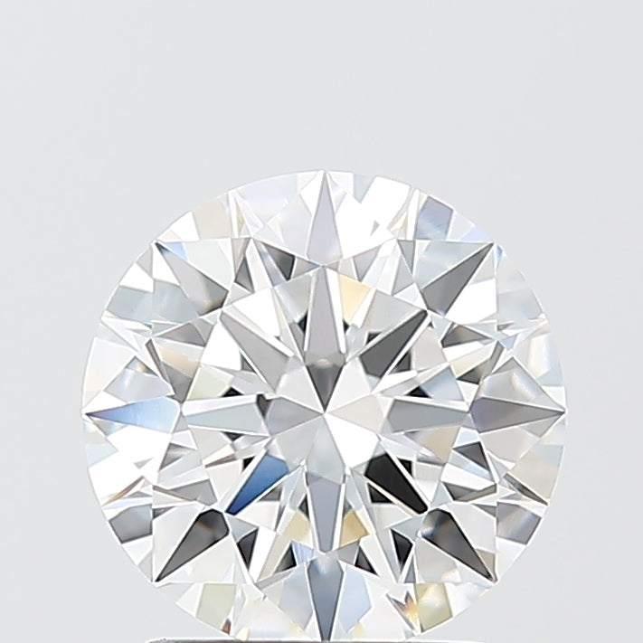 2.03 Carat Round Shaped, Ideal Cut, E Color, VVS2 Clarity, IGI Certified Lab Grown Diamond