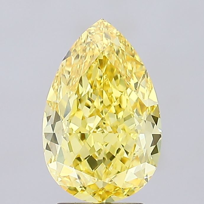 4.02 Carat Pear Shaped, Excellent Cut, VS1 Clarity, IGI Certified Lab Grown Diamond