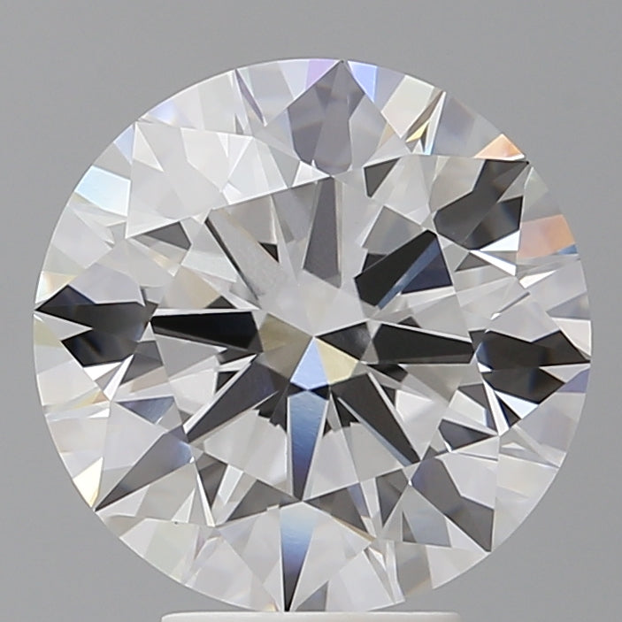 5.10 Carat Round Shaped, Ideal Cut, E Color, VVS2 Clarity, IGI Certified Lab Grown Diamond