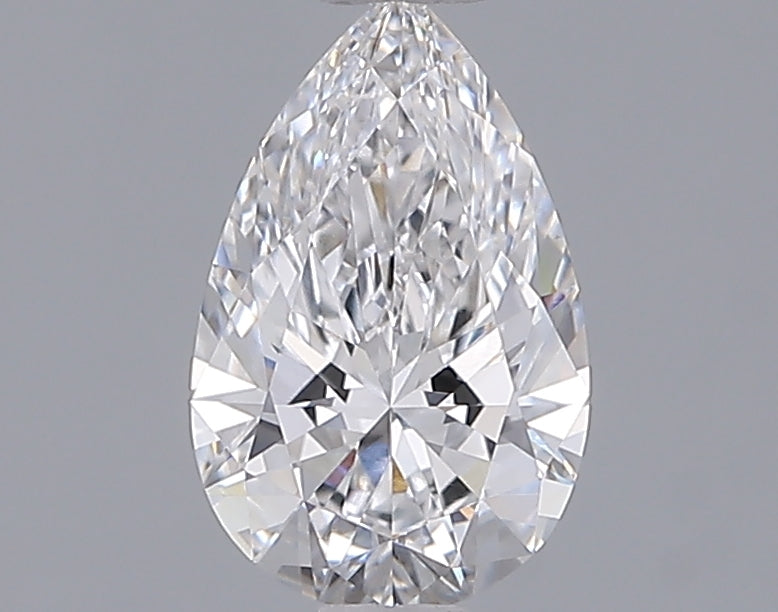 1.06 Carat Pear Shaped, Ideal Cut, D Color, VVS2 Clarity, IGI Certified Lab Grown Diamond