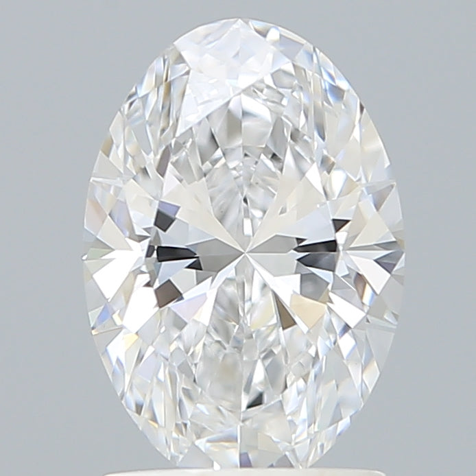 1.57 Carat Oval Shaped, Ideal Cut, D Color, VS1 Clarity, IGI Certified Lab Grown Diamond