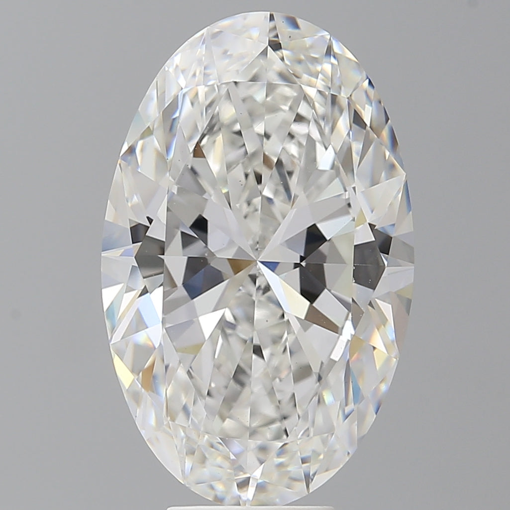 8.09 Carat Oval Shaped, Ideal Cut, E Color, VS1 Clarity, IGI Certified Lab Grown Diamond