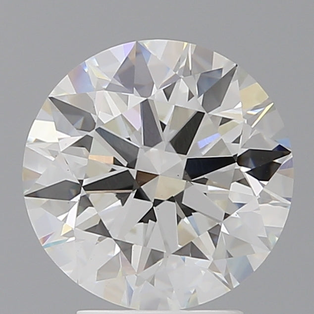 3.58 Carat Round Shaped, Ideal Cut, F Color, VS1 Clarity, IGI Certified Lab Grown Diamond