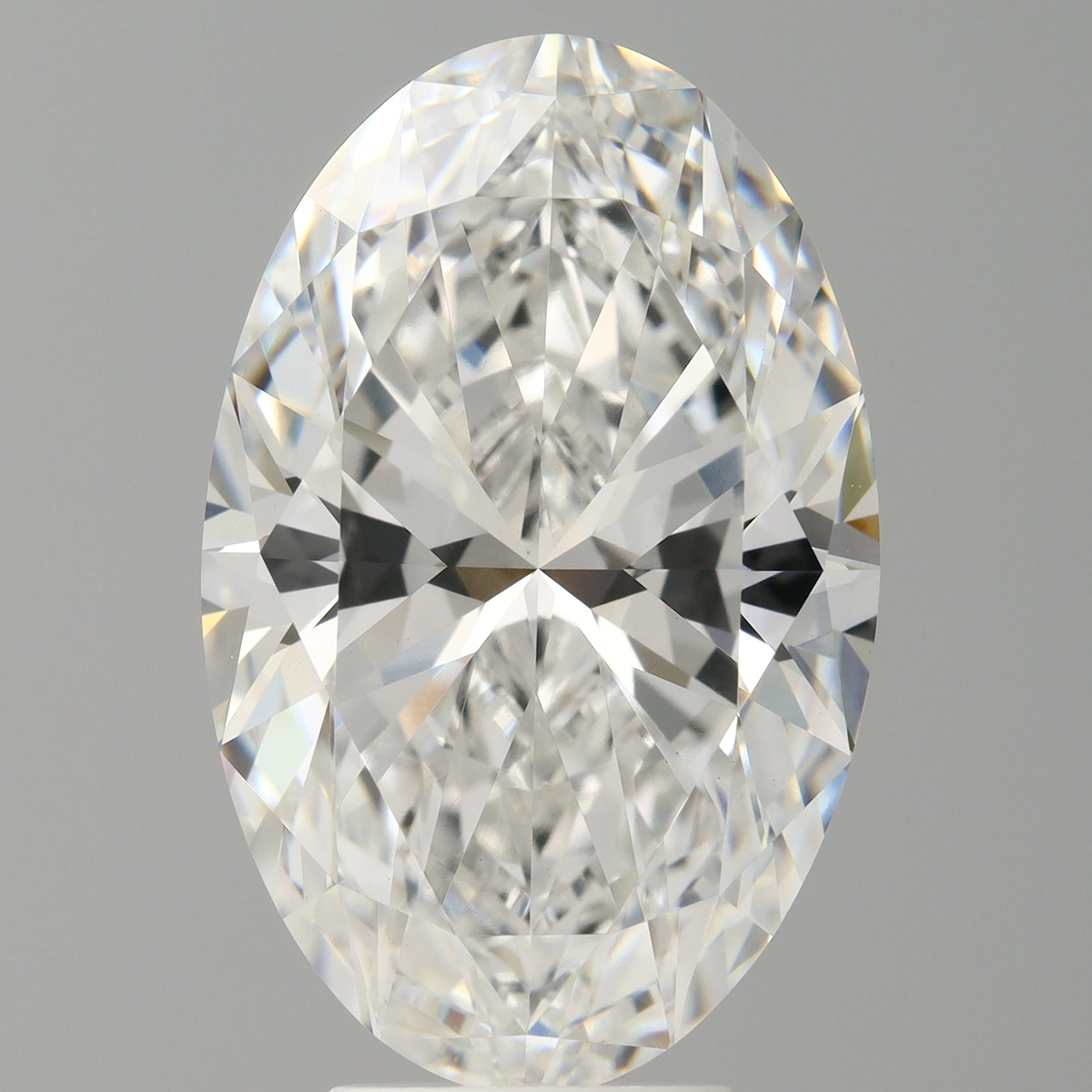 6.09 Carat Oval Shaped, Ideal Cut, E Color, VVS2 Clarity, IGI Certified Lab Grown Diamond