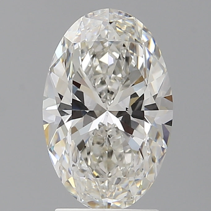 2.60 Carat Oval Shaped, Excellent Cut, F Color, VVS2 Clarity, IGI Certified Lab Grown Diamond