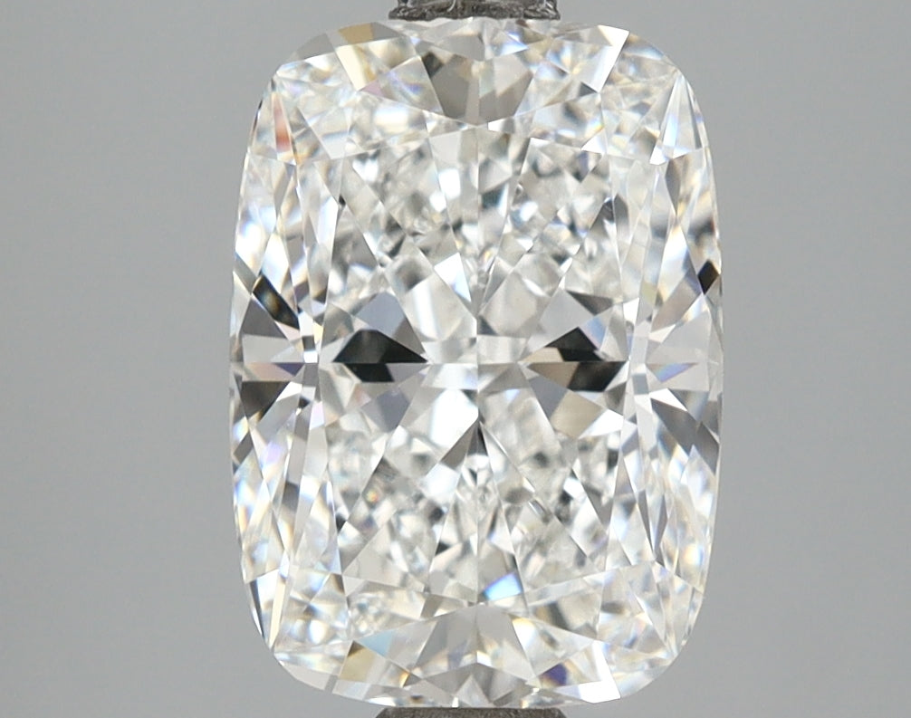 3.09 Carat Cushion Shaped, Ideal Cut, E Color, VVS2 Clarity, IGI Certified Lab Grown Diamond